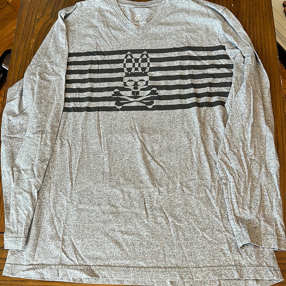 Psycho bunny long sleeve shirt XL lightly worn